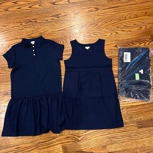Navy school uniform dresses